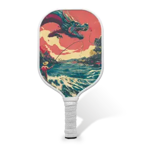 Dragon's Catch Carbon Fiber Pickleball Paddle