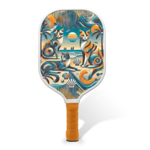 Coastal Cats Carbon Fiber Pickleball Paddle