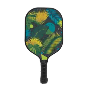 Neon Tropics Carbon Fiber Pickleball Paddle
