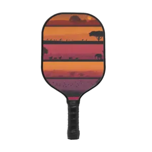 Serengeti Sunset Carbon Fiber Pickleball Paddle