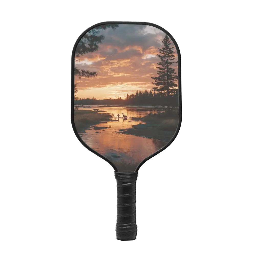 Paddle Line Wild Tranquility Carbon Fiber Pickleball Paddle - Sweet Paddle Line