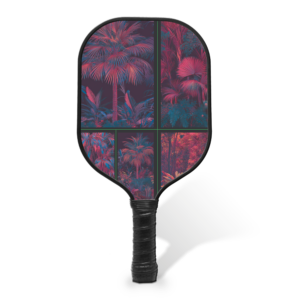 Pinstripe Palms Pickleball Paddle Carbon Fiber Pickleball Paddle