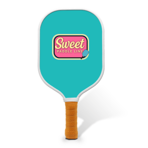 SPL Signature #50 The Blue and Pink Carbon Fiber Pickleball Paddle